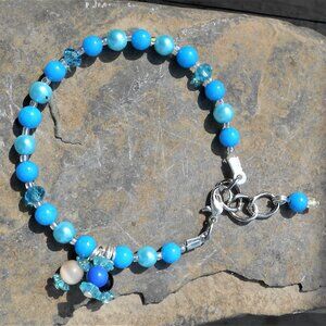 No 463 - Handmade bracelet with candy like charms